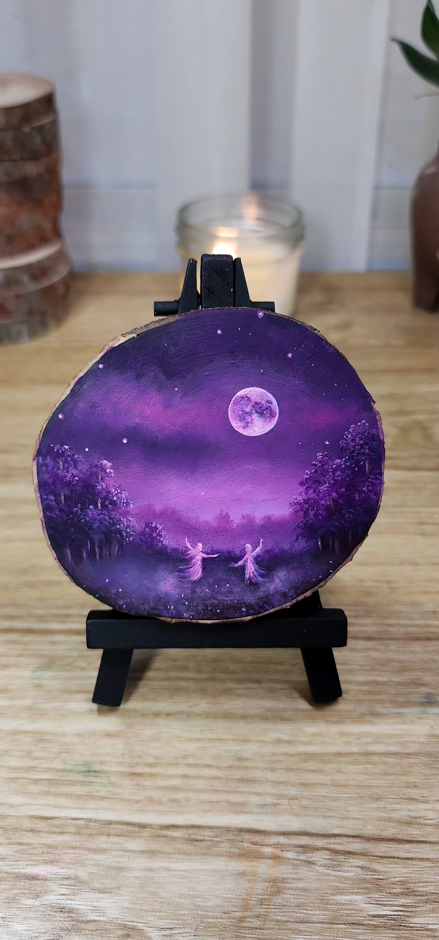 "Spirits Dance Under the Full Moon"