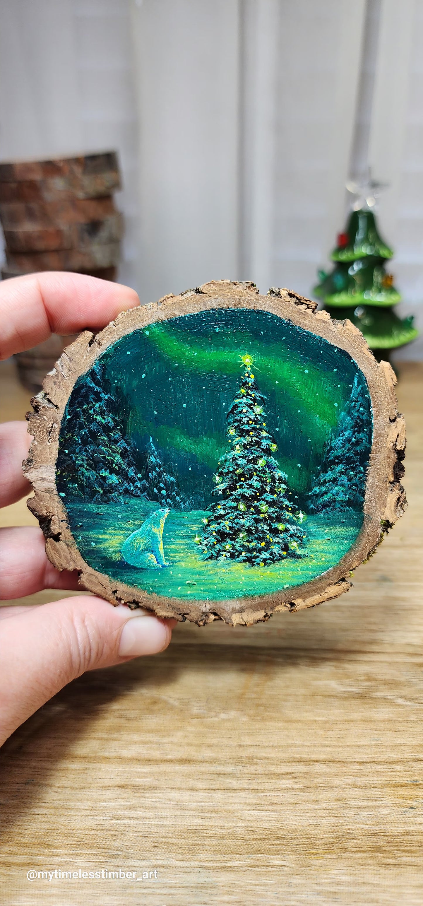 "Sitting by the Glowing Tree"